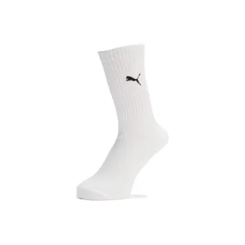PUMA Soccer Short Stockings Mid Calf Socks Men's White