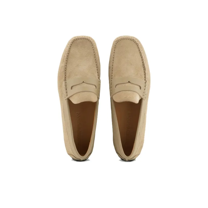 EMPORIO ARMANI Loafers Men's Light Umber-2