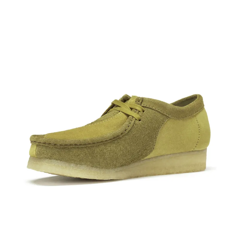 clarks WALLABEE OLIVE COMBINATION-1