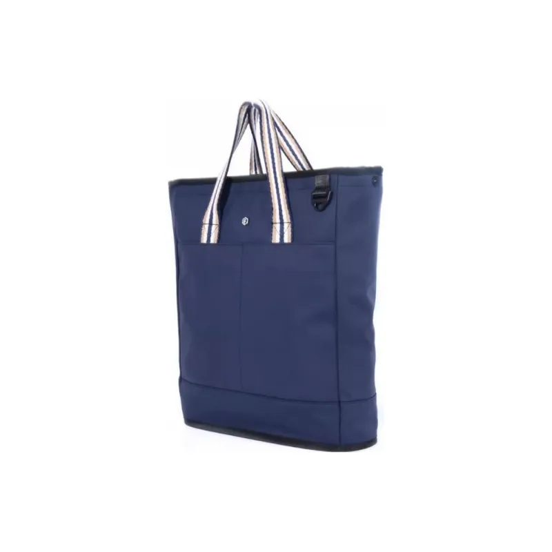 FREQUENTFLYER Polyester Blend With Polyurethane Crossbody One Shoulder Handbags Medium Size Unisex Midnight Blue-1