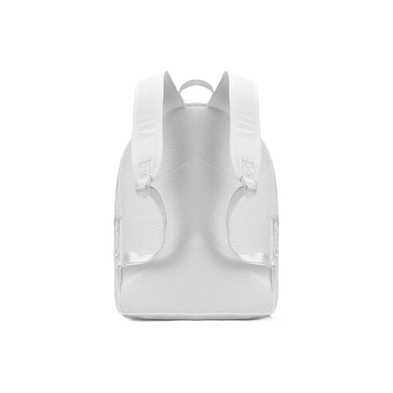 FINITE LOOP 8Atheist Collaboration Recycled Polyester Backpack Unisex White-2