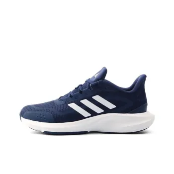 Adidas Cushioned Wear Resistant Breathable Lightweight Low Top EVA Rubber Casual Running Shoes Unisex Blue White