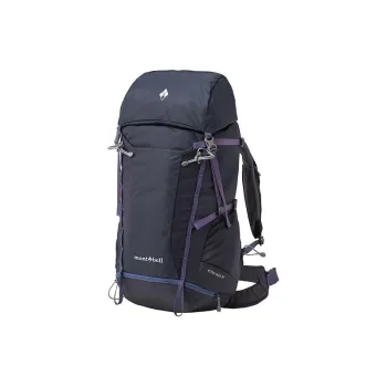 MONTBELL Nylon Outdoor Mountaineering Bag Backpack Women's Marine Blue