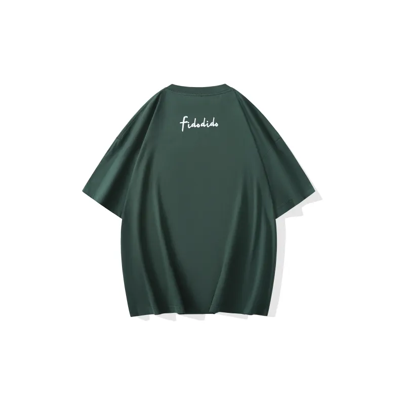FIDO DIDO Short Sleeved T Shirts Unisex-15