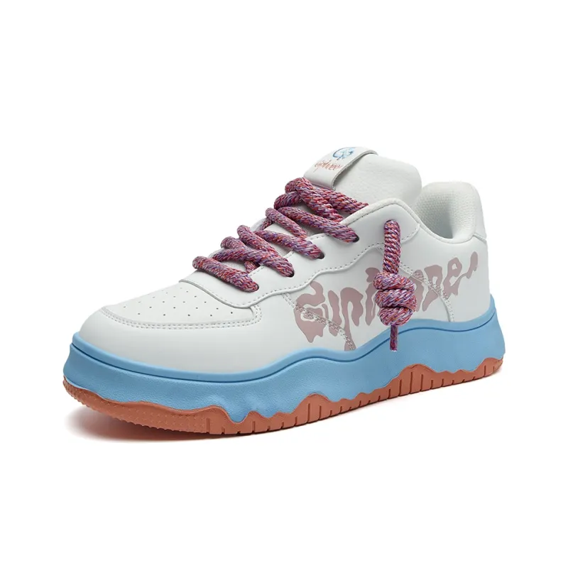 Isolated Manufacturing Coverage Slip-Resistant Cushioning Height Increasing Low-Top Skateboard Shoes Unisex-1