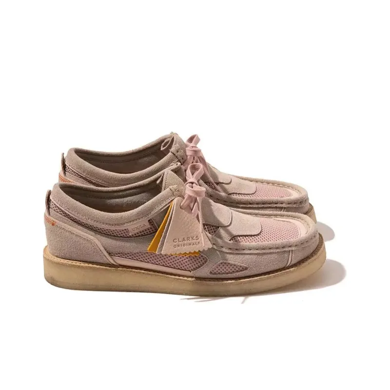clarks Wallabee Union LA Cameo Rose-2