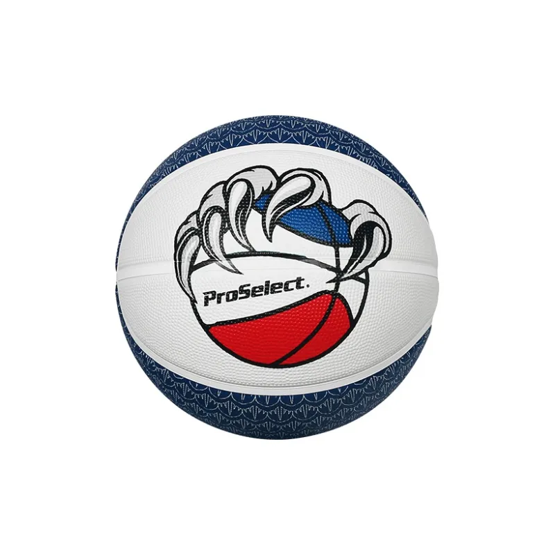 ProSelect Rubber Basketball Azure Dragon Color Size 5 Training Kids'-1