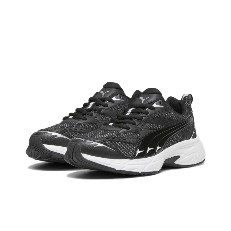 PUMA Morphic Cushioning Wear Resistant Running Shoes Unisex Black-2