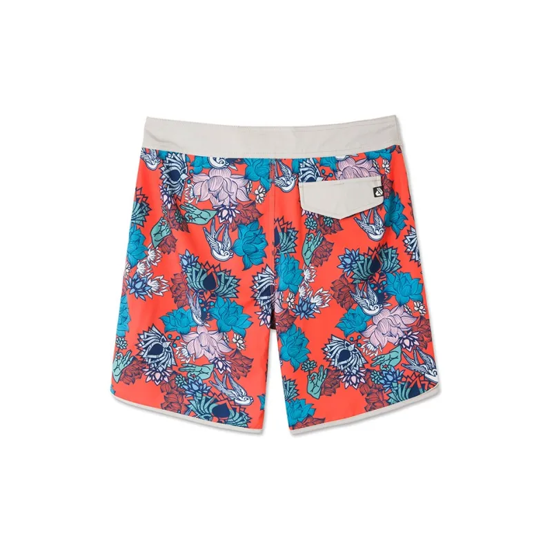 DUNKELVOLK Beach Shorts Men's Dark Sky Blue-6