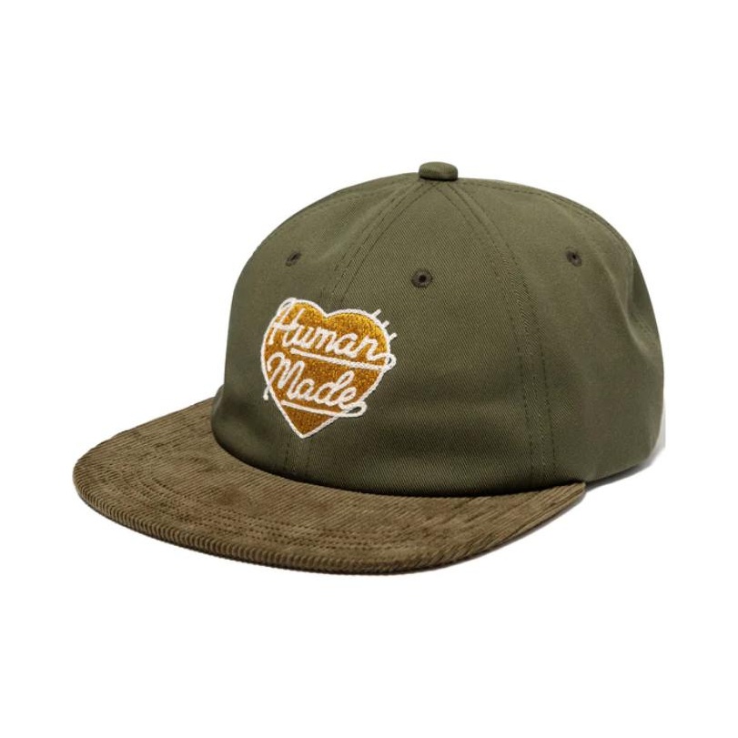 HUMAN MADE 6 Panel Corduroy Cap - POIZON