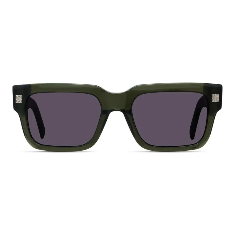 Givenchy Acetate Square Sunglasses Men's Green-1