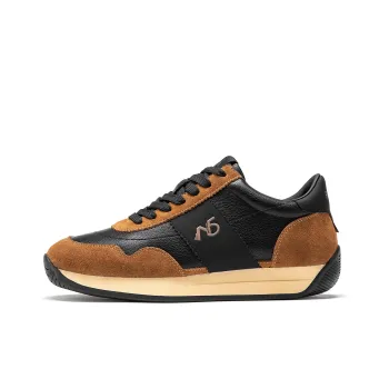 15 MINS Casual Shoes Men Low-Top Black Camel