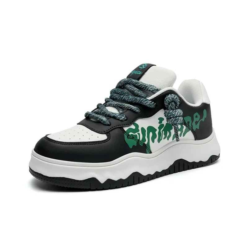Isolated Manufacturing Coverage Slip-Resistant Cushioning Height Increasing Low-Top Skateboard Shoes Unisex-11