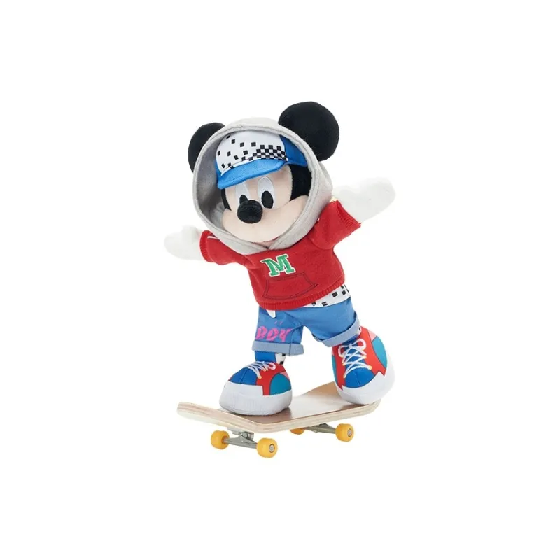 Disney Mickey Mouse 2024 Spring Mickey Mouse And Friends Collection Dolls Plush Doll 16.5cm Height-2