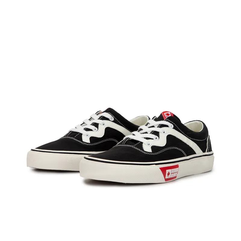 BOBBIE BURNS Balance Low-Top Skateboard Shoes Unisex Black-2