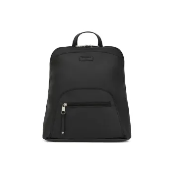 H HEXAGONA PARIS Synthetic Leather Backpack Regular Women's Black