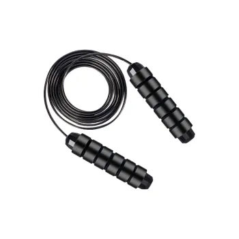 AMYUP Fitness Training Non Countable Jump Ropes Fitness Crowd Sponge Controller PPPVC Steel Wire Rope 2.8m