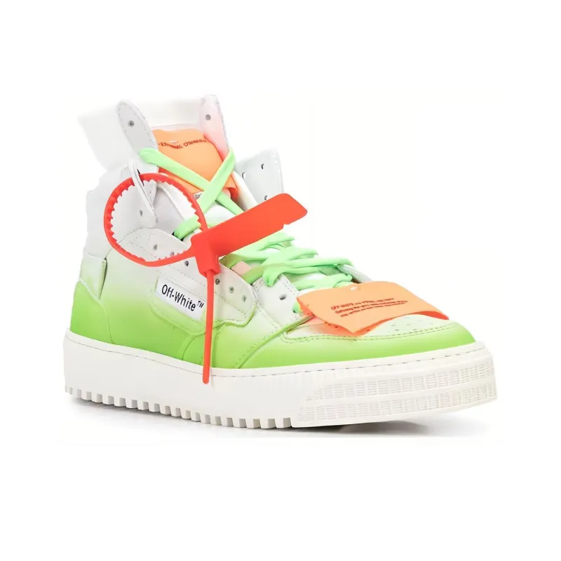 OFF WHITE Court 3.0 High Top Green-2
