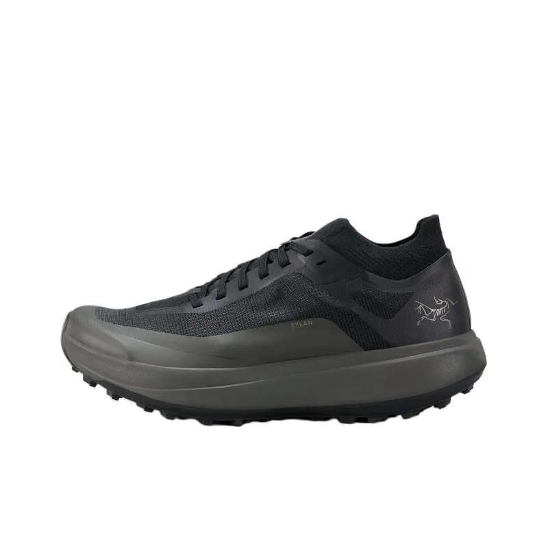 Arcteryx SYLAN Anti Slip Wear Resistant Low Top Trail Running Running Shoes Men's Black-0