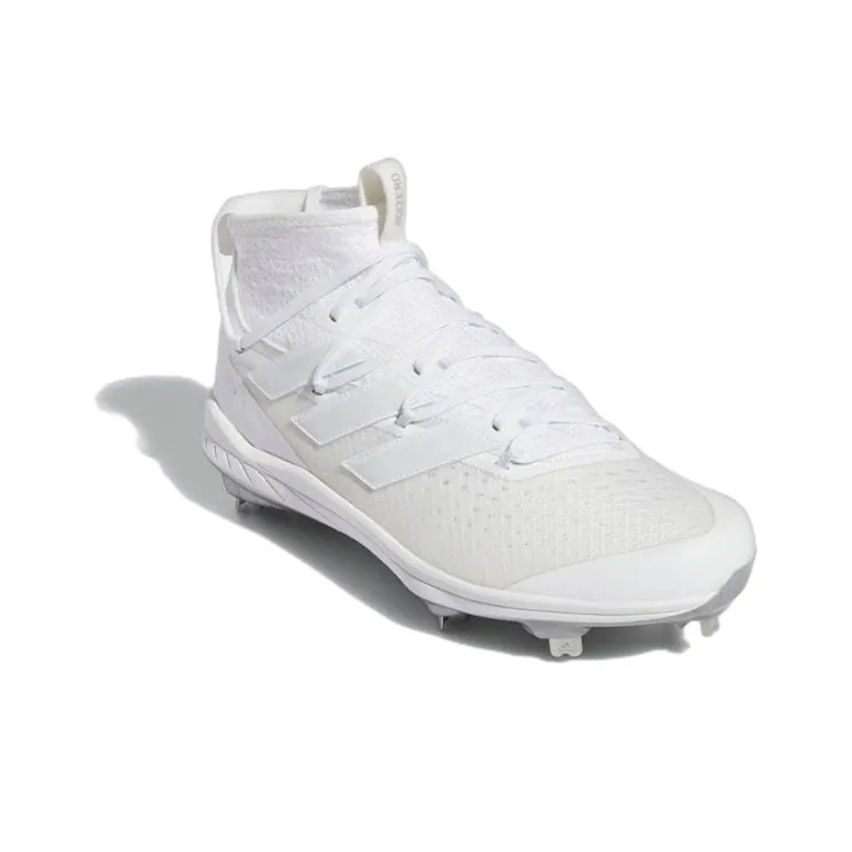 Adidas Adizero Cleats Afterburner 8 Nwv Apac Anti Slip Wear Resistant Mid Top Baseball Training Shoes Men's White-2