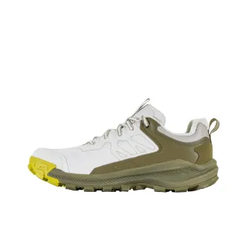 Oboz Footwear Katabatic Cushioning Anti-Slip And Wear-Resistant Low-Top Trekking Shoes Women's Gray Green
