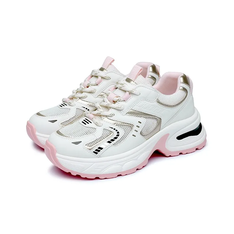 QIAONAI Low-Top Chunky Sneakers Women's-2