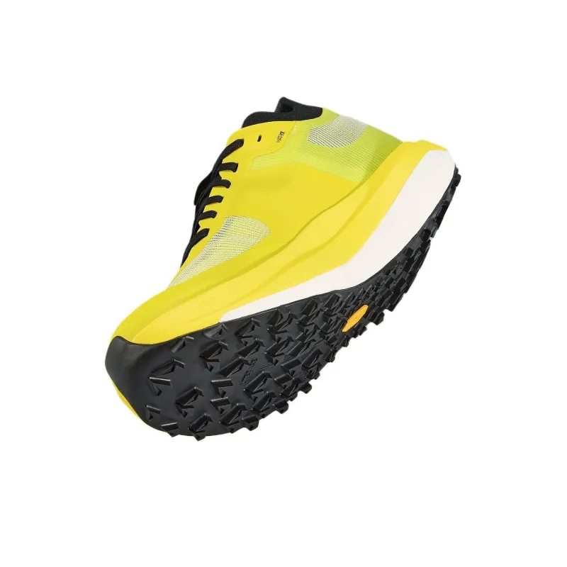 Arcteryx SYLAN Anti-Slip Wear-Resistant Low-Top Running Shoes Men's Yellow-1