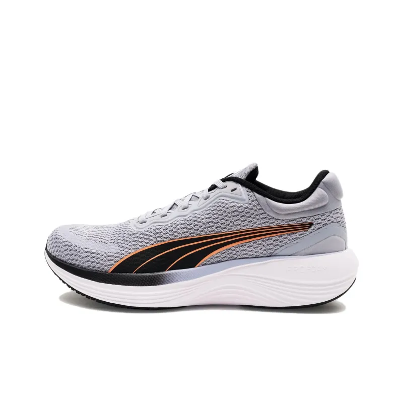 PUMA Scend Pro Cushioning, Wear Resistant Low Top Running Shoes Unisex Gray-0