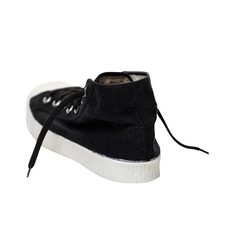 SPALWART Stylish Skateboarding Shoes Unisex Black-4