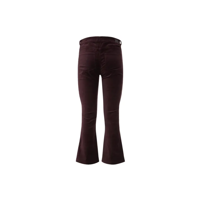 PAIGE Flared Cropped Trousers-1