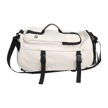 Banyanu Nylon Travel Bag Regular Unisex White/Black/Blue