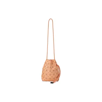 ISSEY MIYAKE Wring Polyvinyl Chloride Resin Shoulder Bag Crossbody Bag Women's Apricot