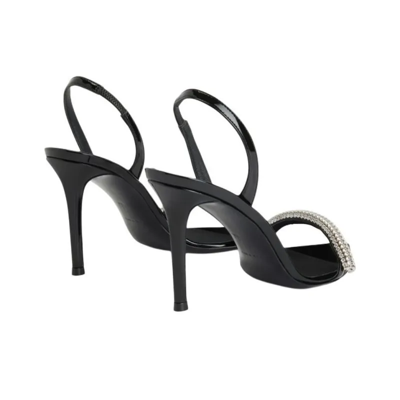 Giuseppe Zanotti Intriigo Galassia 90mm Leather Sandals Women's-3