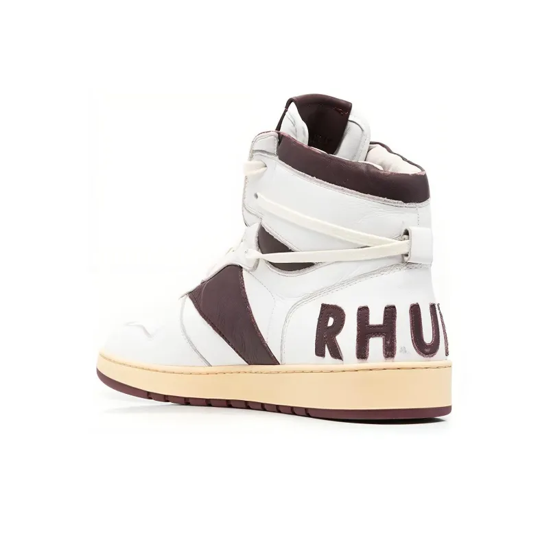 RHUDE Panelled High top Sneakers-3