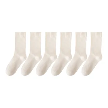 XXLLG Mid-Calf Socks Women's 6 Pack