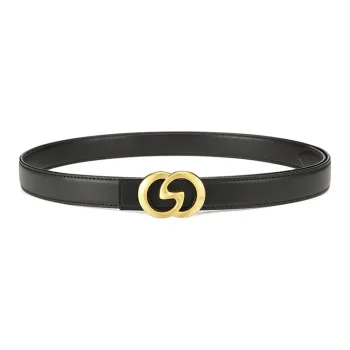 FAIRWHALE Cow Leather Belt Women's Width 2.5CM
