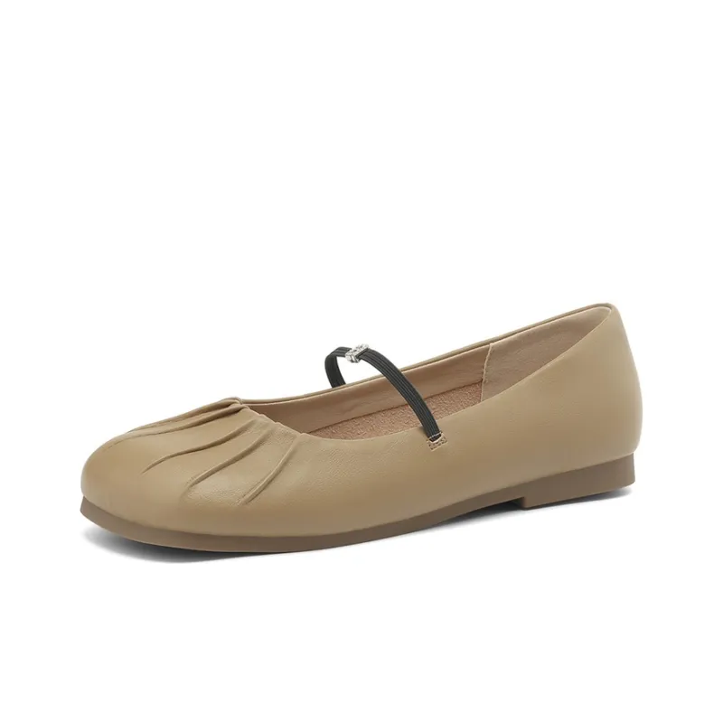 JOSINY Women's Casual Shoes Women's Ecru/Yellow-9