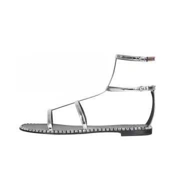 Giuseppe Zanotti Embellished Flat Gladiator Sandals Women's