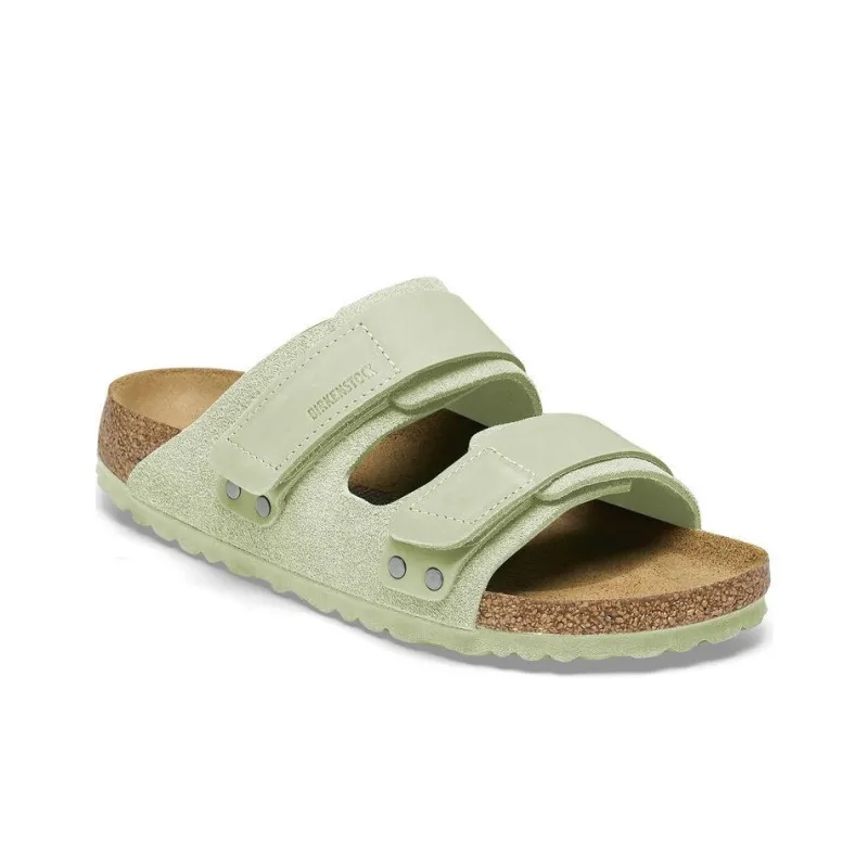 Birkenstock Slide Slippers Unisex Yellow Green Regular-1