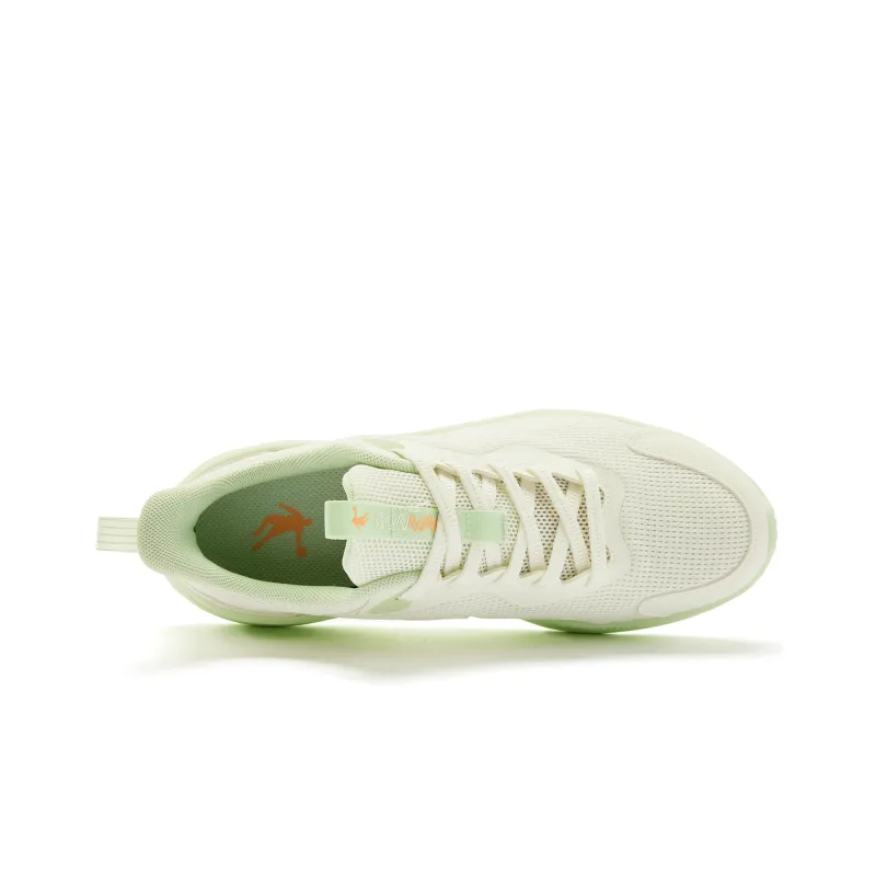 QIAODAN Support Lightweight Low-Top Running Shoes Women's Green-3