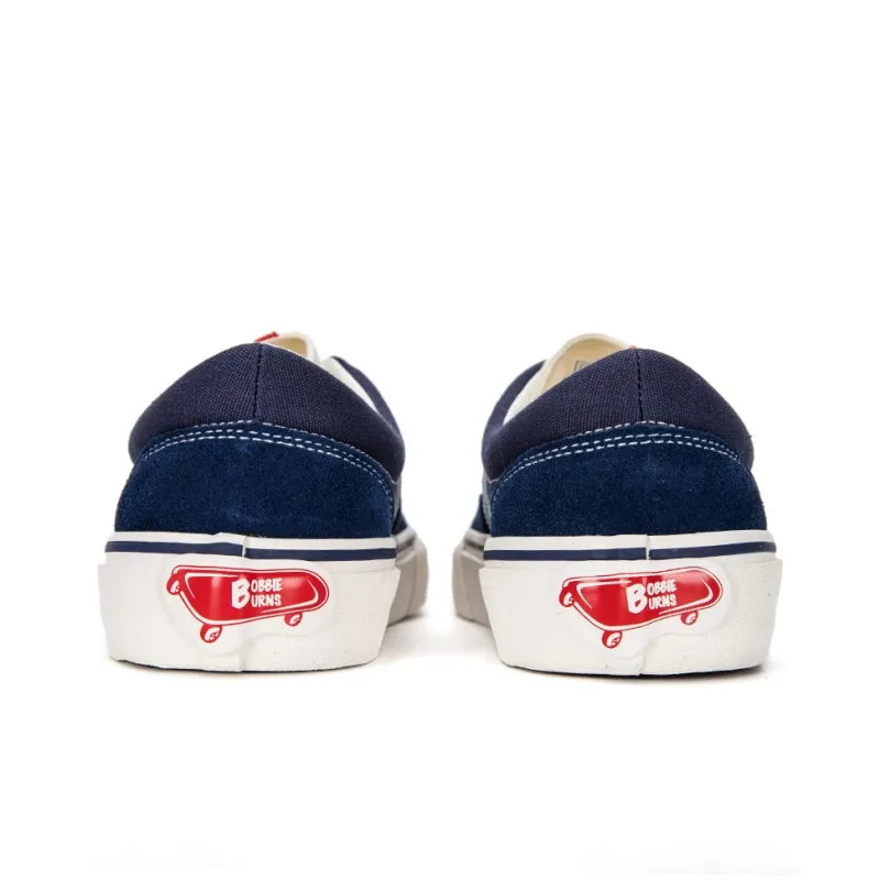 BOBBIE BURNS Cushioned Slip Resistant Low Top Skateboard Shoes Unisex Blue-3
