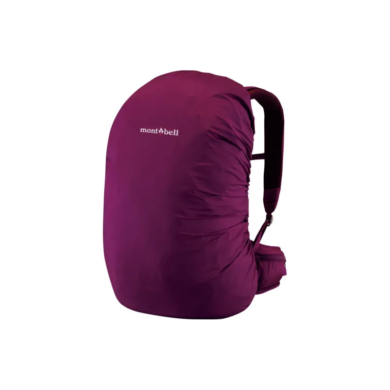 MONTBELL Nylon Outdoor Mountaineering Bag Backpack Regular Women's Mulberry Red-1