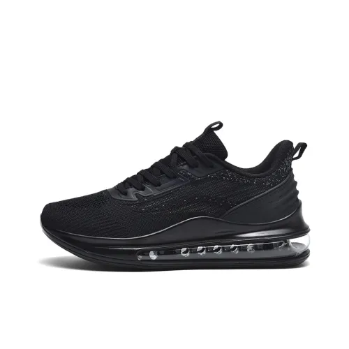TOMAY Anti Slip And Wear Resistant Breathable Low Top Running Shoes Men's