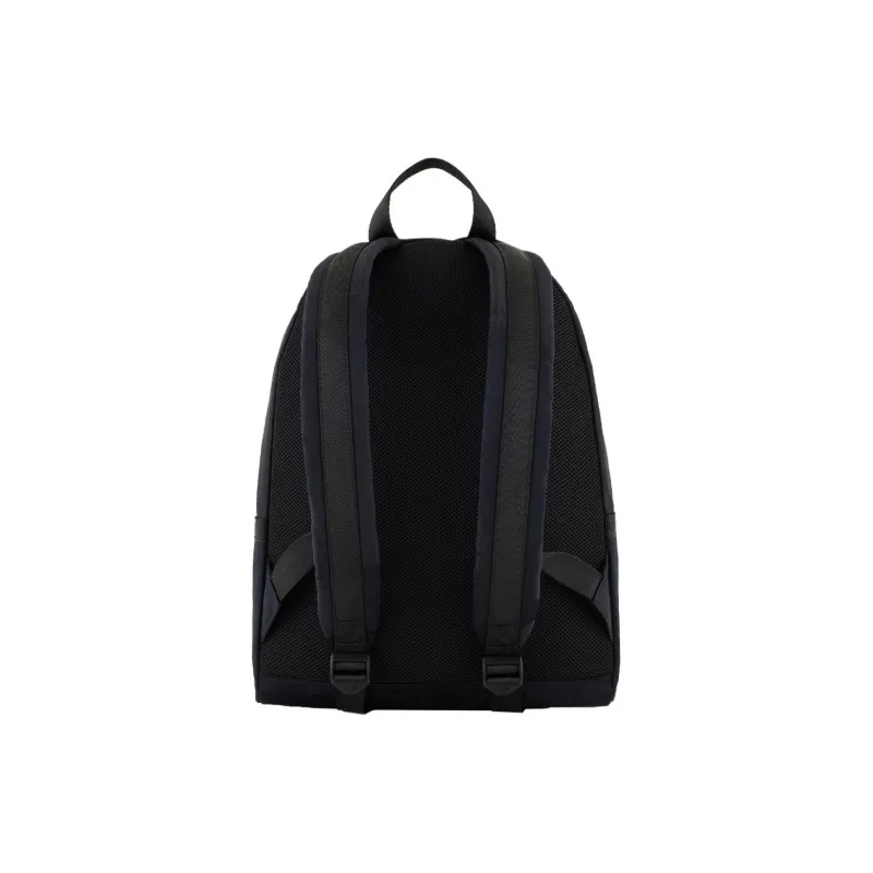 EMPORIO ARMANI Fabric Backpack Men's Blue & Black-3