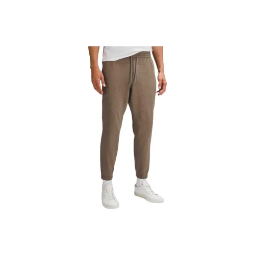 Lululemon Textured Knitted Sweatpants Men Nomadic Gray/NOMD