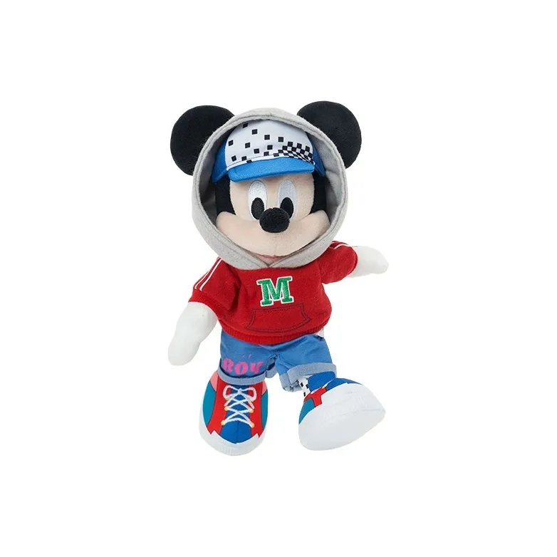 Disney Mickey Mouse 2024 Spring Mickey Mouse And Friends Collection Dolls Plush Doll 16.5cm Height-1