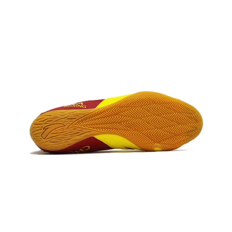 Anta Variety Training Collection Anti Slip And Wear Resistant Lightweight High Top Training Shoes Unisex Red Yellow-4