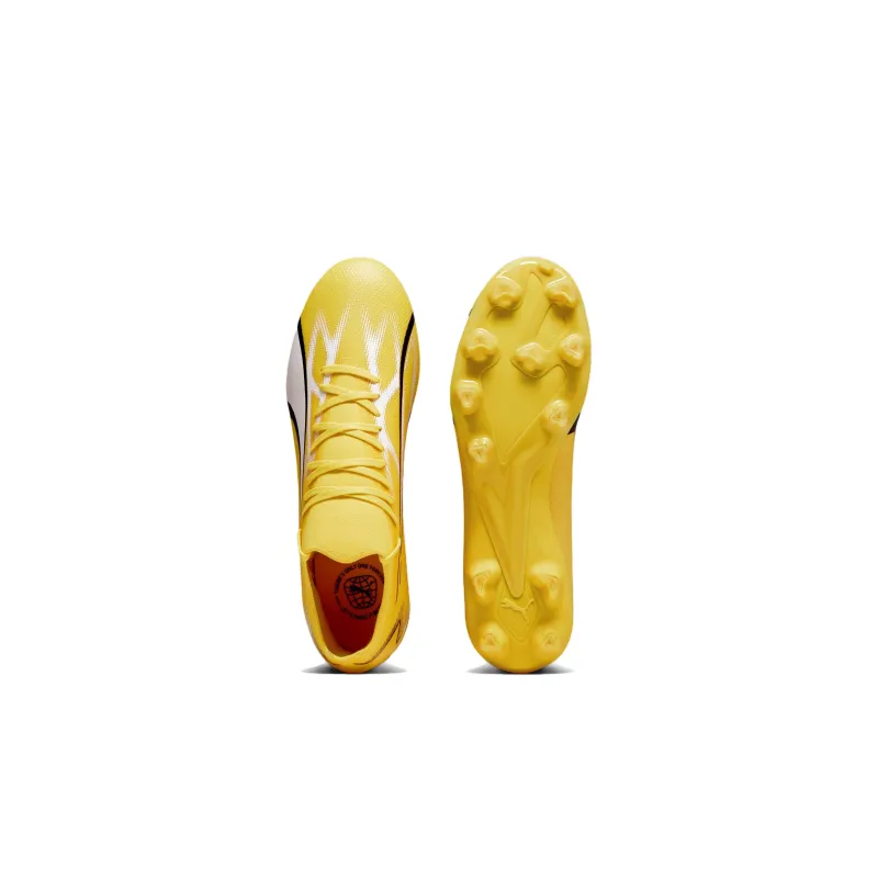 PUMA Ultra Match FG/AG 'Yellow Blaze White Black'-3