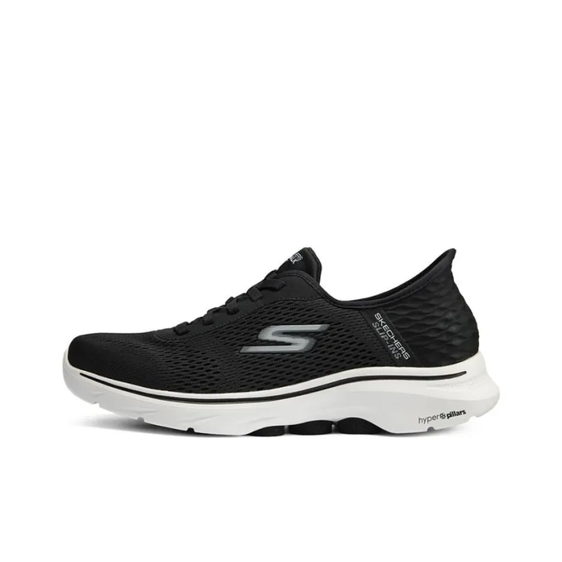 Skechers GO WALK 7 Casual Shoes Men Low Top Black-0