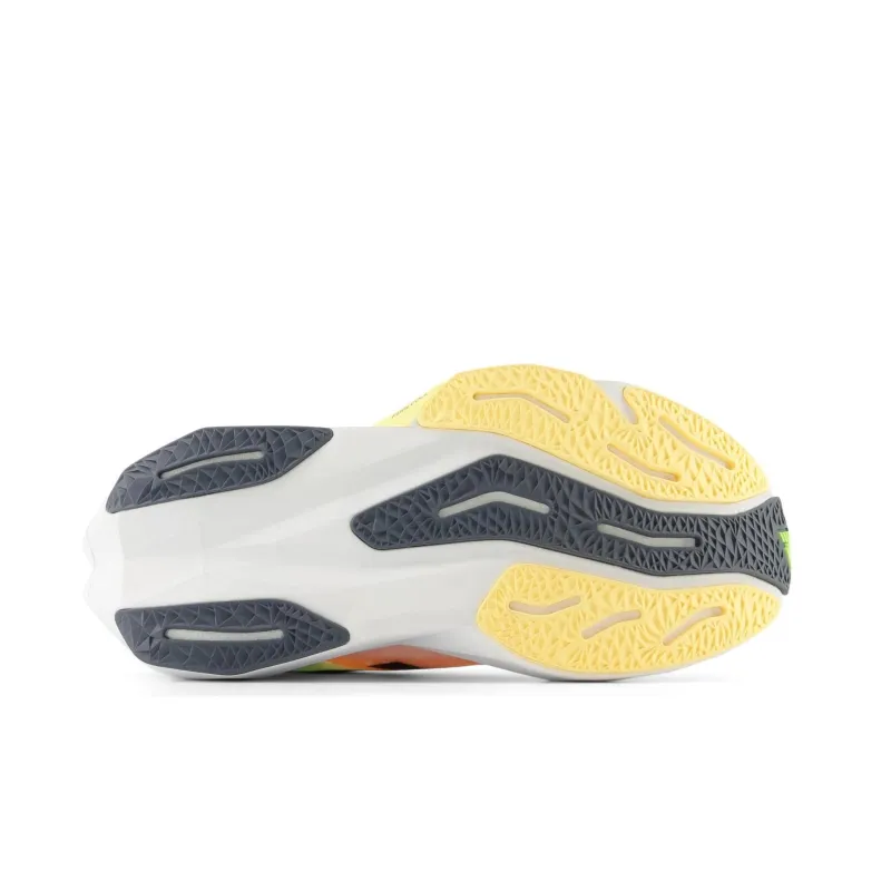 New Balance FuelCell Rebel V4 White Bleached Lime Glow Women's-6